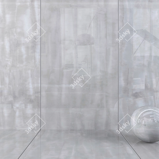 Surface Vetro Diamante: High-Definition Wall and Floor Tiles 3D model image 1