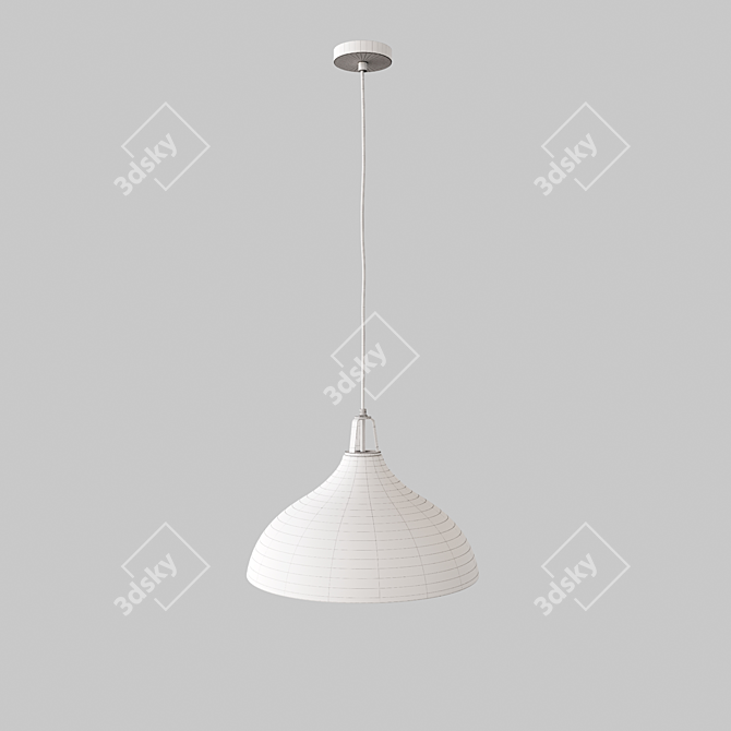 Maddox Mustard Pendant: Modern Elegance 3D model image 3