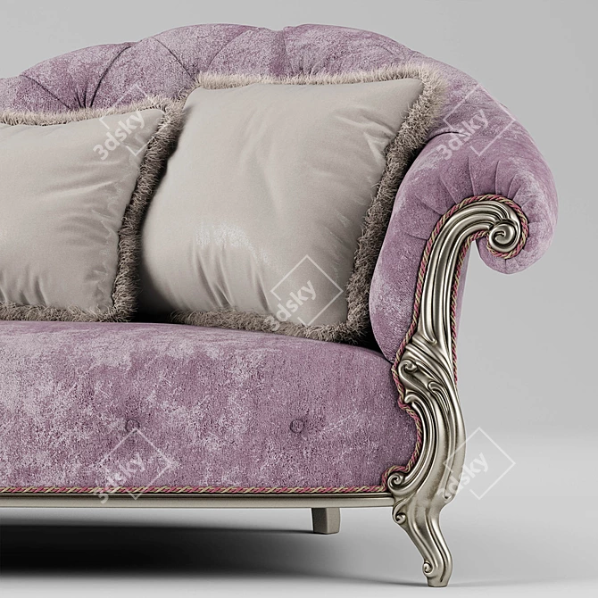 Title: Audrey Ottoman - Ravasi Salotti 3D model image 2