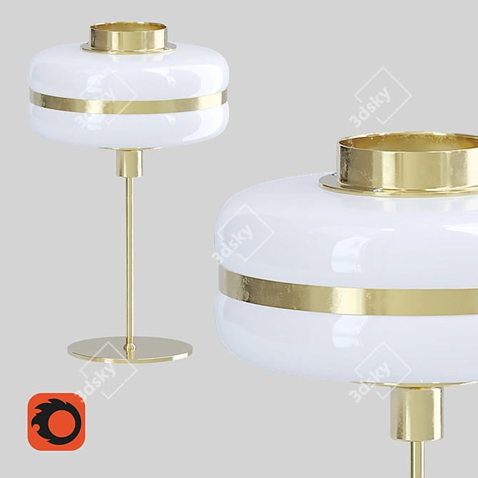 Garda Decor Table Lamp 3D model image 1