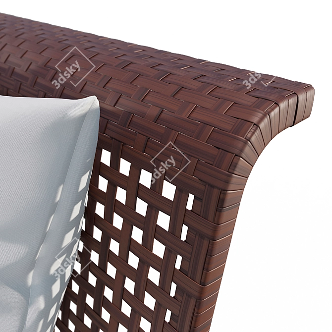 Cottage Table & Chair Set 3D model image 2