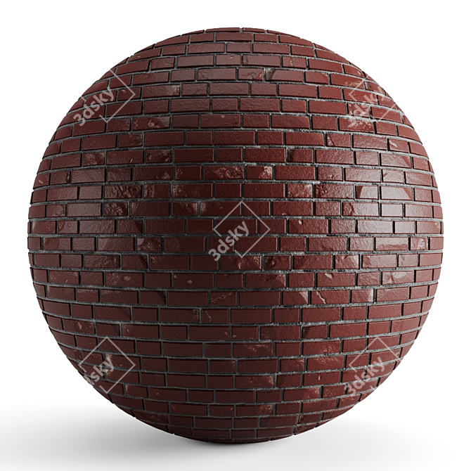 Vintage Brick Shaders: 8k PBR 3D model image 2
