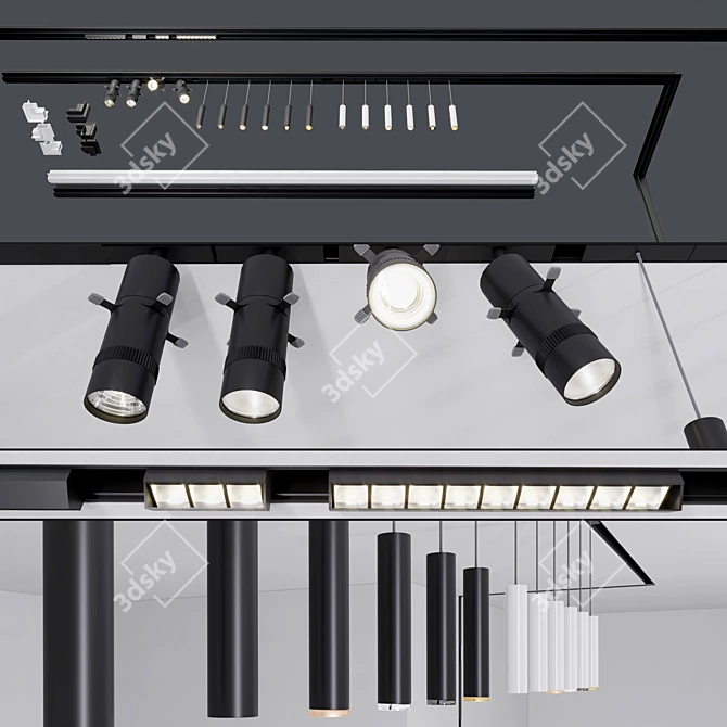 Infinity Track System: Set2 - Compact and Safe 3D model image 1