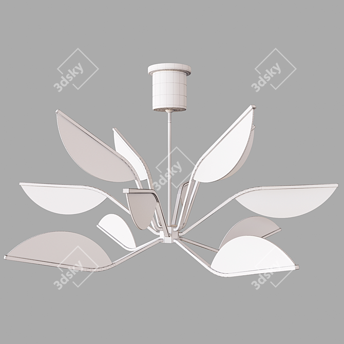 Belterra Blossom Chandelier 3D model image 2