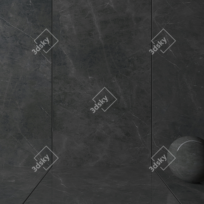 Sensational Pietra Grey Wall Tiles 3D model image 2