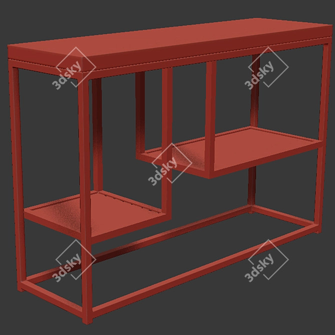 Contemporary Console Table | Versatile Design 3D model image 2
