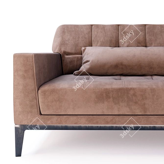Casanova Sofa: Elegant and Spacious 3D model image 2