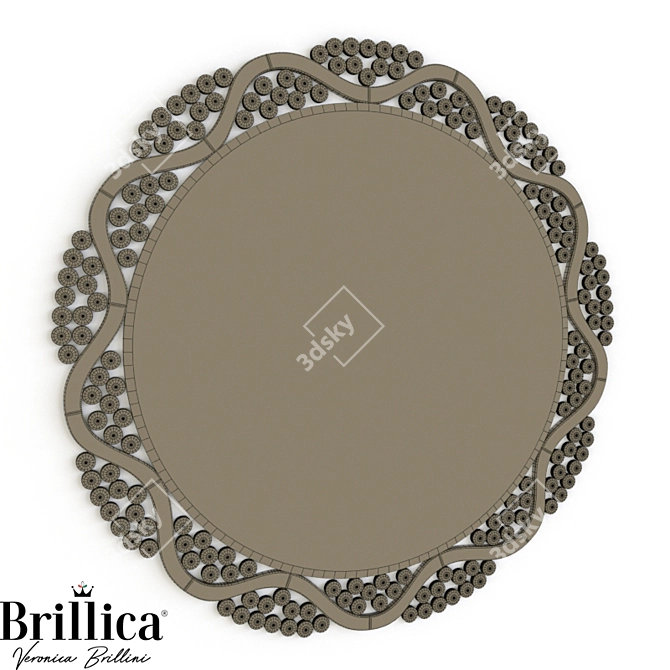 Italian-Designed Brillica Mirror BL900 3D model image 2