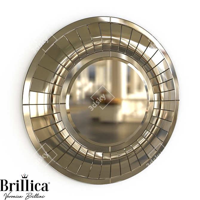 Italian Style Mirror: Brillica BL860 3D model image 1