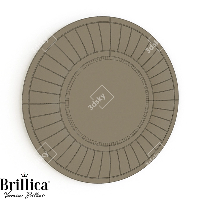 Italian Style Mirror: Brillica BL860 3D model image 2