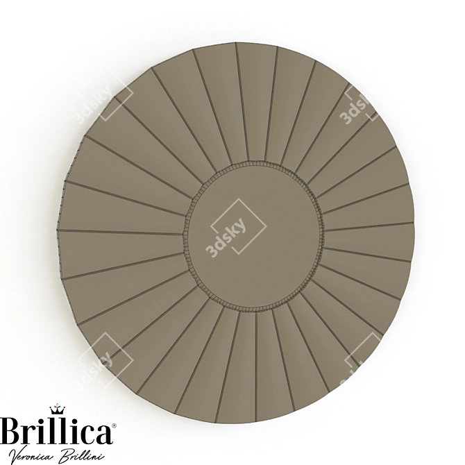 Brillica BL895 Modern Mirror 3D model image 2