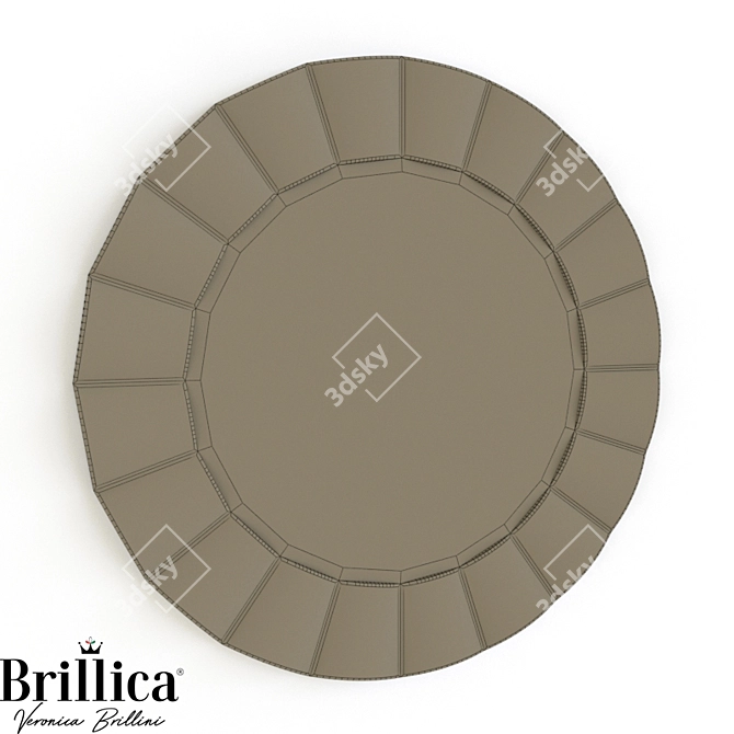 Reflective Elegance: Brillica Mirror BL960 3D model image 2