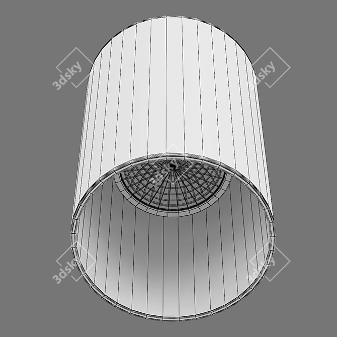 Ottico Lightstar: Versatile Decorative Downlight 3D model image 3