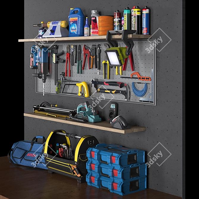 Ultimate Garage Tools Set 5 3D model image 2