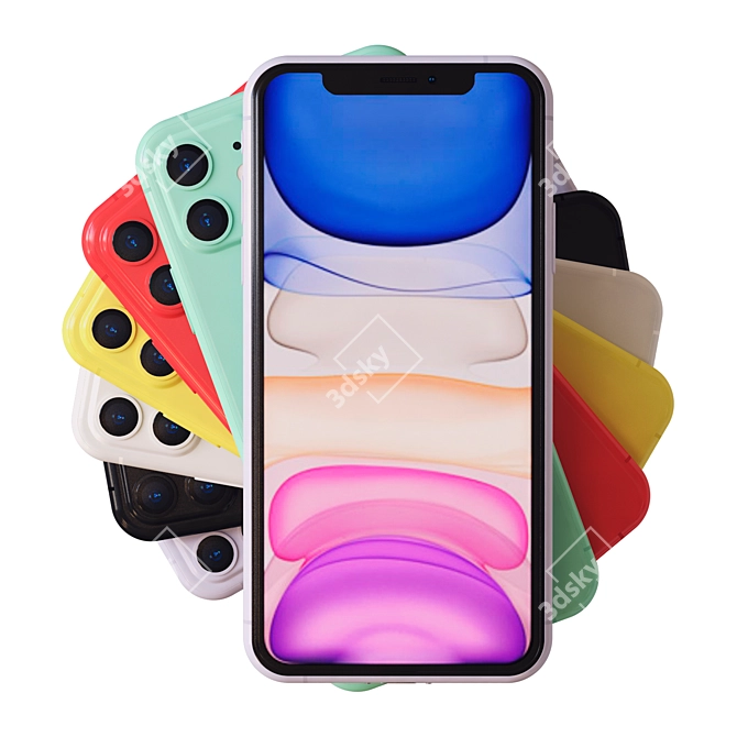 iPhone 11: Stunning 3D Model! 3D model image 2