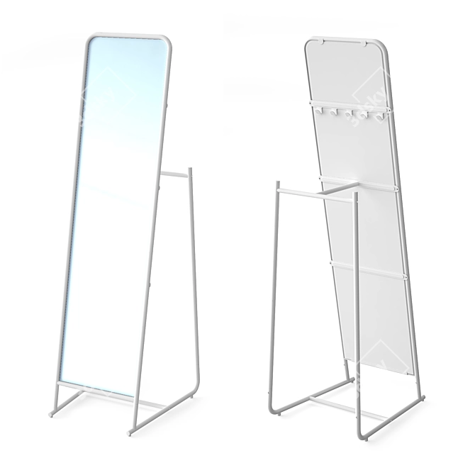 IKEA Knapper Floor Mirror 3D model image 1
