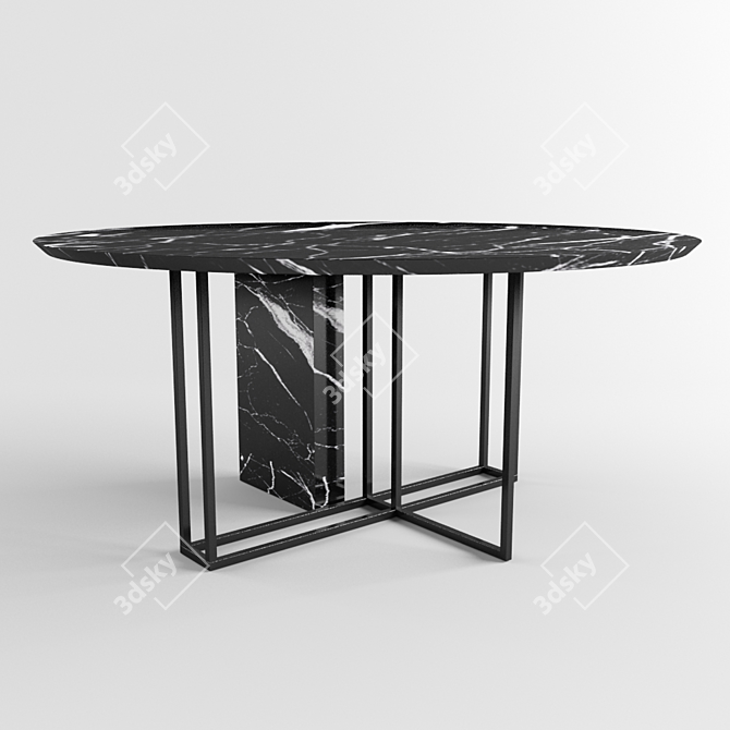 Plinto XW Editions: Stylish and Functional Table 3D model image 2