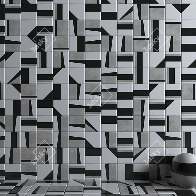 EDGE MIX Wall & Floor Tiles 3D model image 3