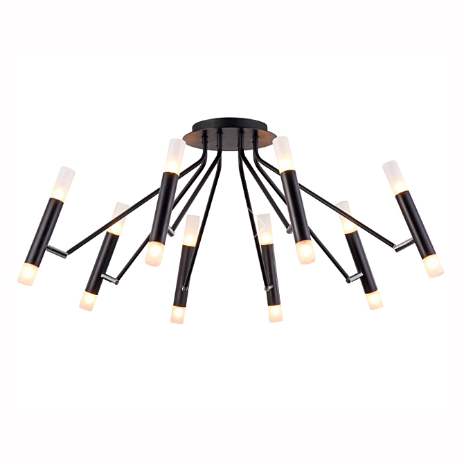 Vigo MOD620CL-16B Ceiling Lamp 3D model image 1