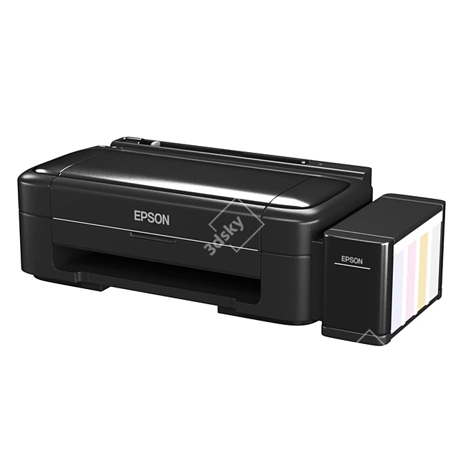 Epson L312 Inkjet Printer 3D model image 1