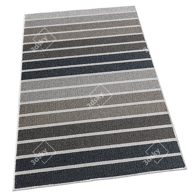 Ikea Lumsas Rug - 180x120 cm 3D model image 2