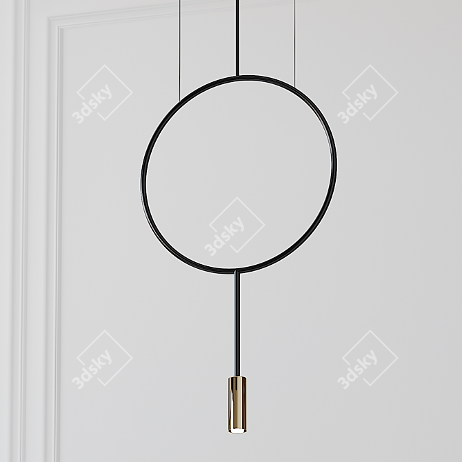 Revolta Pendant Lights: Elegant Illumination 3D model image 3