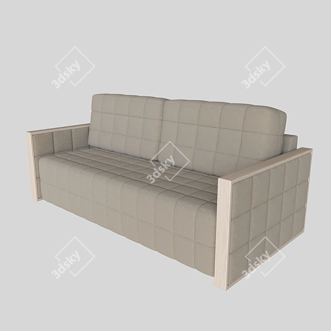 Cozy Comfort Sofa 3D model image 1