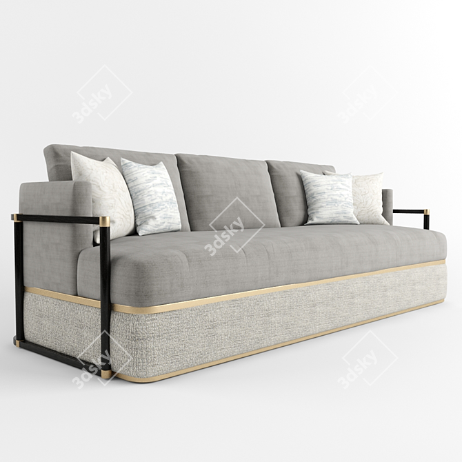 Frato COMO modern sofa 3D model image 2