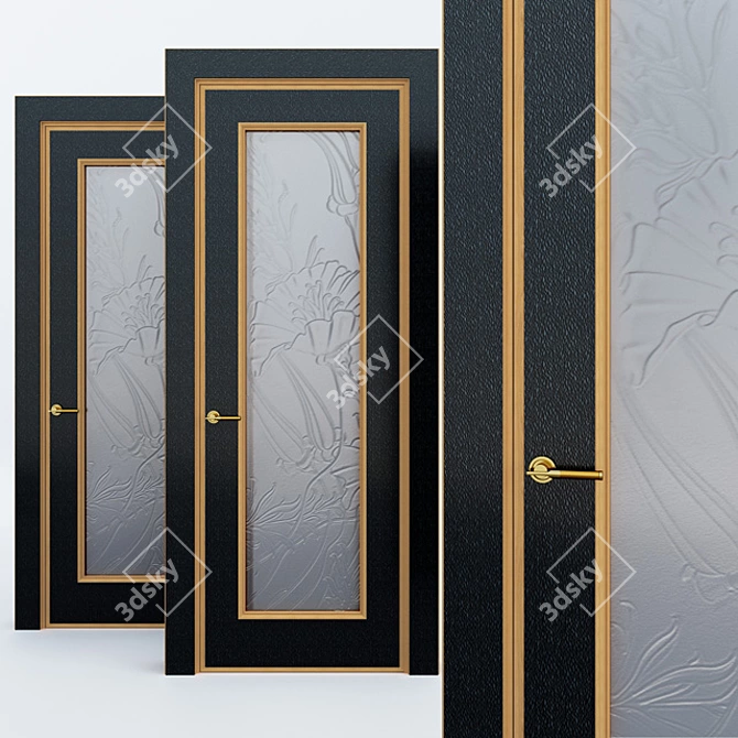 TCM K110 Collection Door | Creative Woodworking Masterpieces 3D model image 1