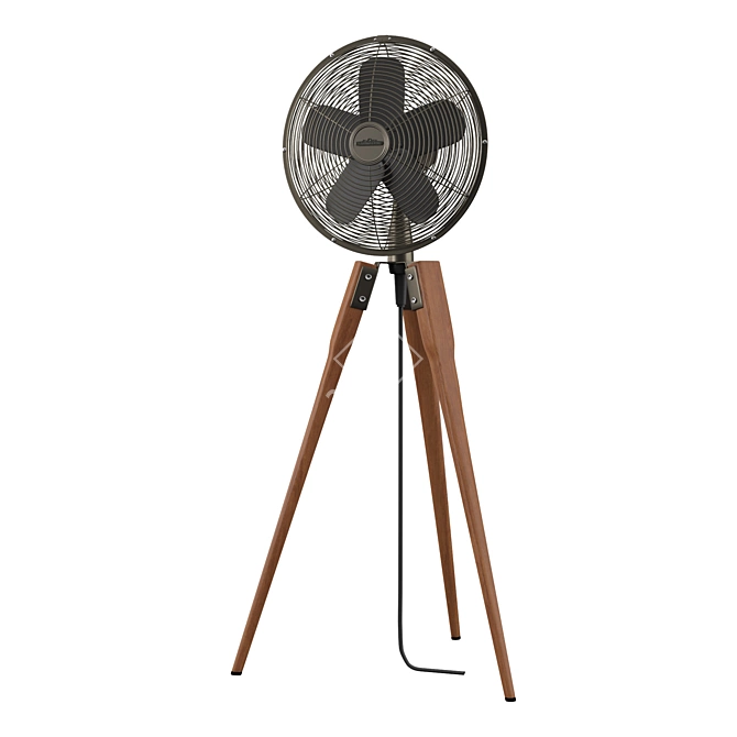 Arden 21" Pedestal Fan - Cool and Breezy 3D model image 1