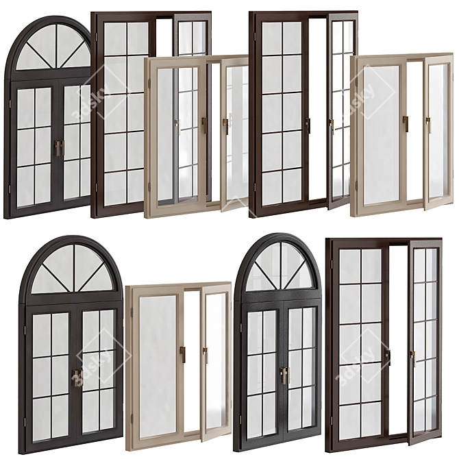 Window Ensembles 3D model image 1