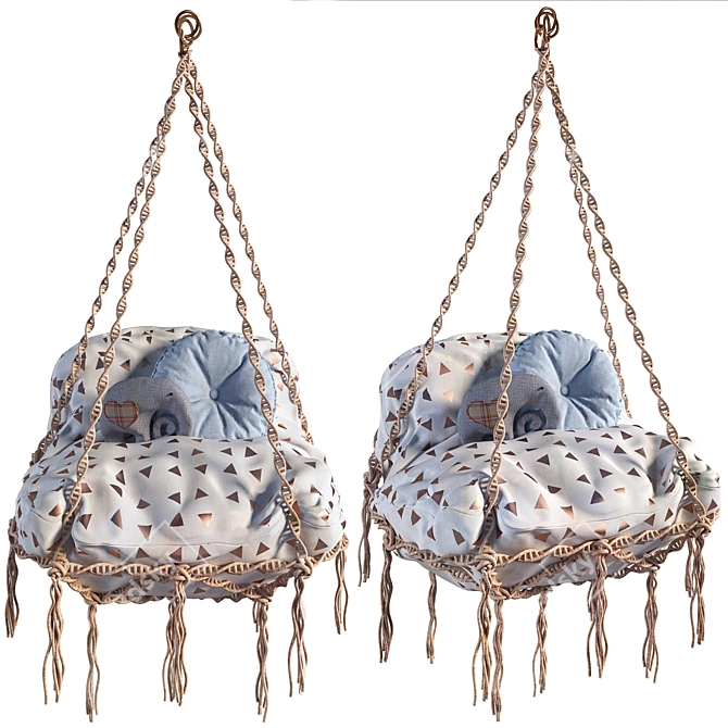 Cozy Hang Baby Chair 3D model image 1