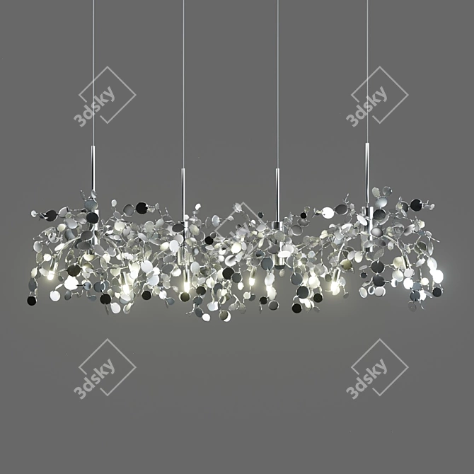 Terzani Pendant Chandelier: Modern Elegance 3D model image 1