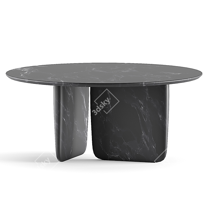 Modern Tobi Ishi Table by B&B Italia 3D model image 1