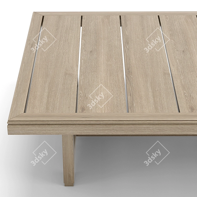 Elegant Costa Coffee Table 3D model image 2