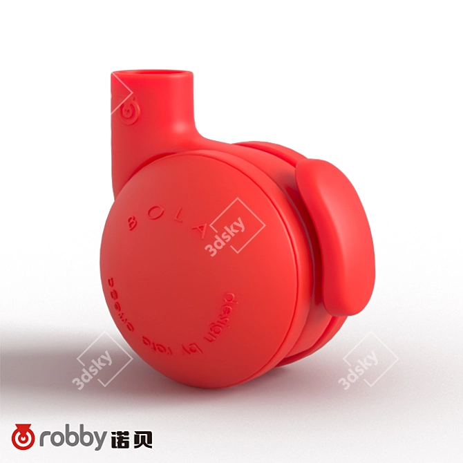 Bola Robby Casters - Office & Design 3D model image 1