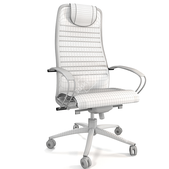 Ergonomic Office Chair - Samurai K1 3D model image 2