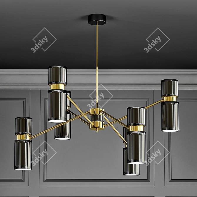 EDGAR 2013 V-Ray Chandelier 3D model image 1