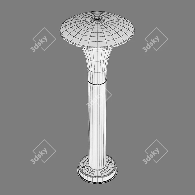 Arroto Lightstar LED Outdoor Street Lamp 3D model image 3