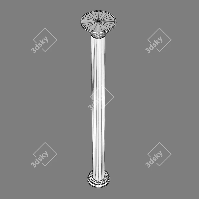 Piatto Lightstar LED Street Light 3D model image 3