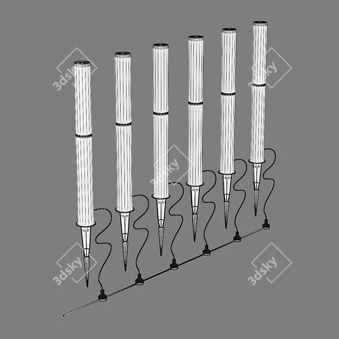 Dito Lightstar LED Street Light 3D model image 3