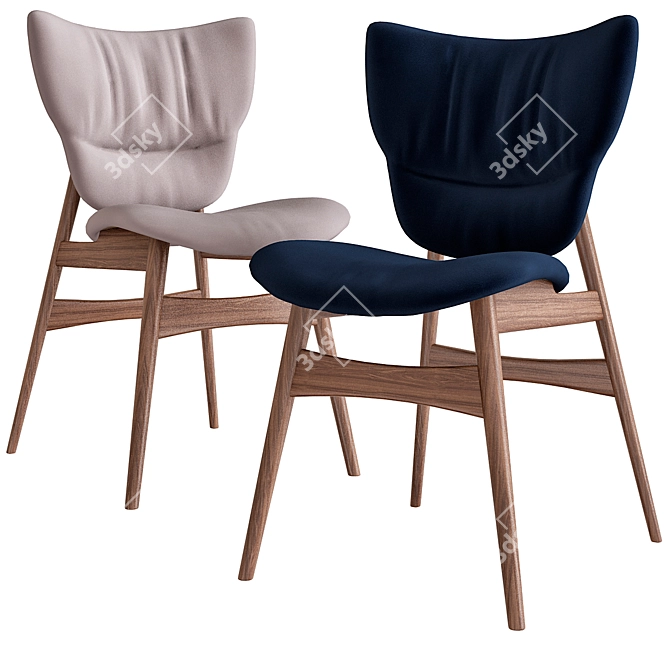 Cattelan Dumbo Lounge: Sleek & Stylish 3D model image 1