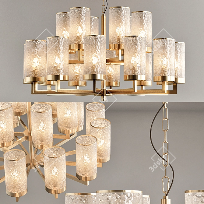 Kelly Wearstler Liaison 18-Light Chandelier 3D model image 1