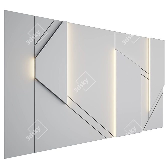 Archived Wall Panel 3D Models 3D model image 3