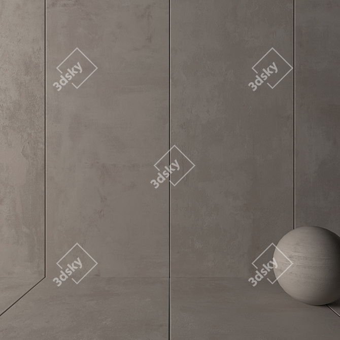 Boost Pearl Wall Tiles: Stunning 4K UHD Design 3D model image 2