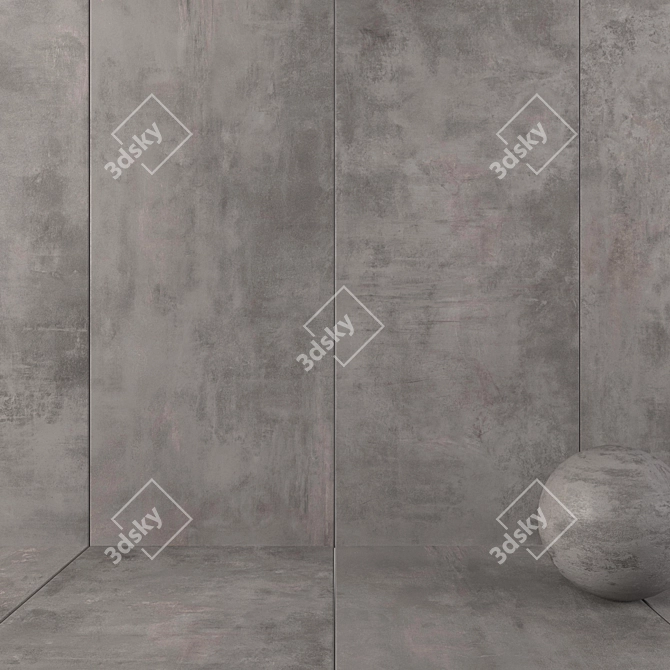 Atlas Boost Smoke Wall Tiles - 4K UHD Multi-Texture 3D model image 1