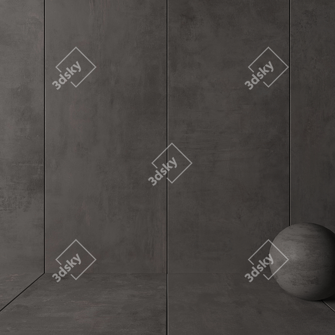 Atlas Boost Smoke Wall Tiles - 4K UHD Multi-Texture 3D model image 2