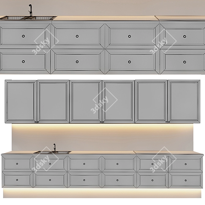 Versatile Kitchen Essentials 3D model image 4