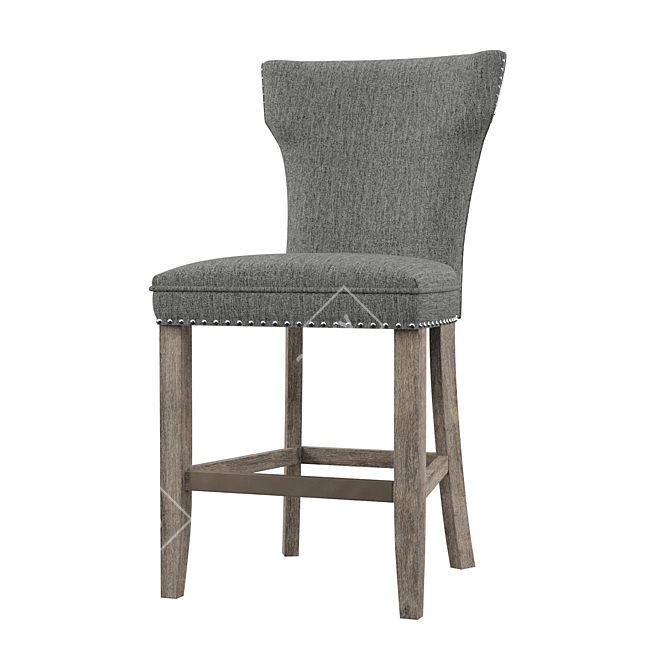 Elevate Your Experience: Modern Bar Stool 3D model image 1