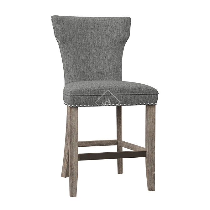 Elevate Your Experience: Modern Bar Stool 3D model image 2